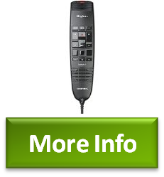 Grundig Digta SonicMic 3 USB Dictation Microphone with Mouse Control and Intuitive Button Control, Individually Configurable An
